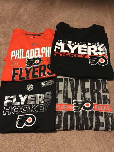 Philadelphia Flyers 4 T-Shirt Lot