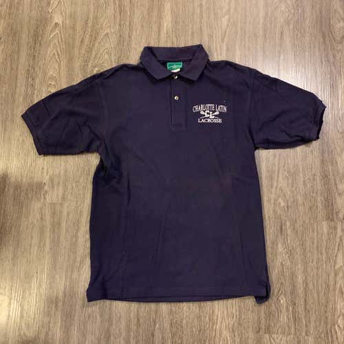 Vintage Charlotte Latin Lacrosse Polo