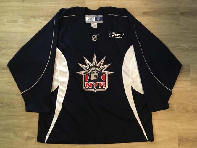 (XL) New/Vintage Reebok CCM New York Rangers Lady Liberty Jersey