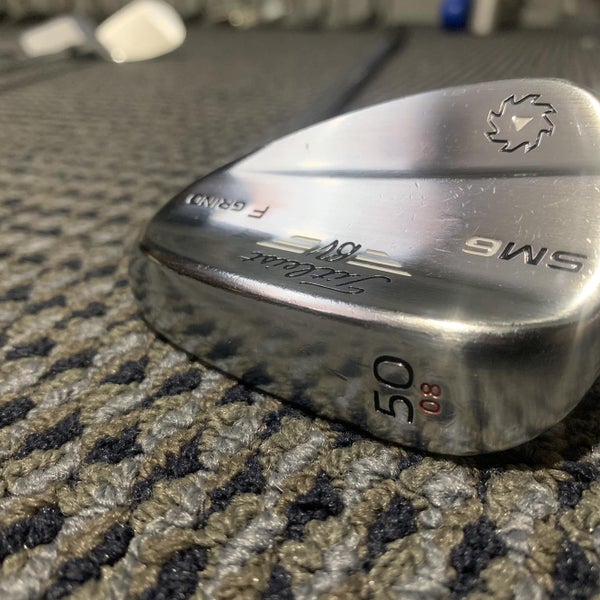 Men's Right Handed Vokey SM6 Tour Chrome Wedge Flex Steel Shaft Wedge