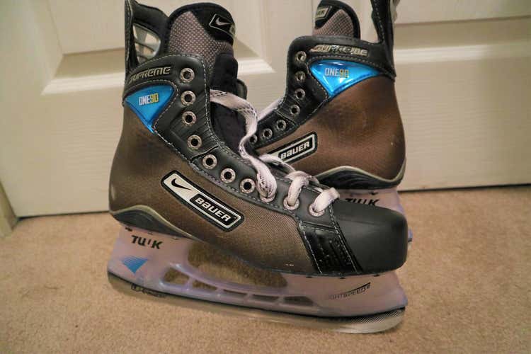 Senior Bauer Supreme Nike One90 Hockey Skates D&R (Regular) Size 7