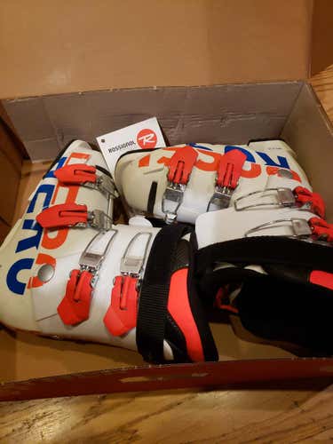 Kid's Rossignol Racing Hero JR 65 Ski Boots 120-130 Flex