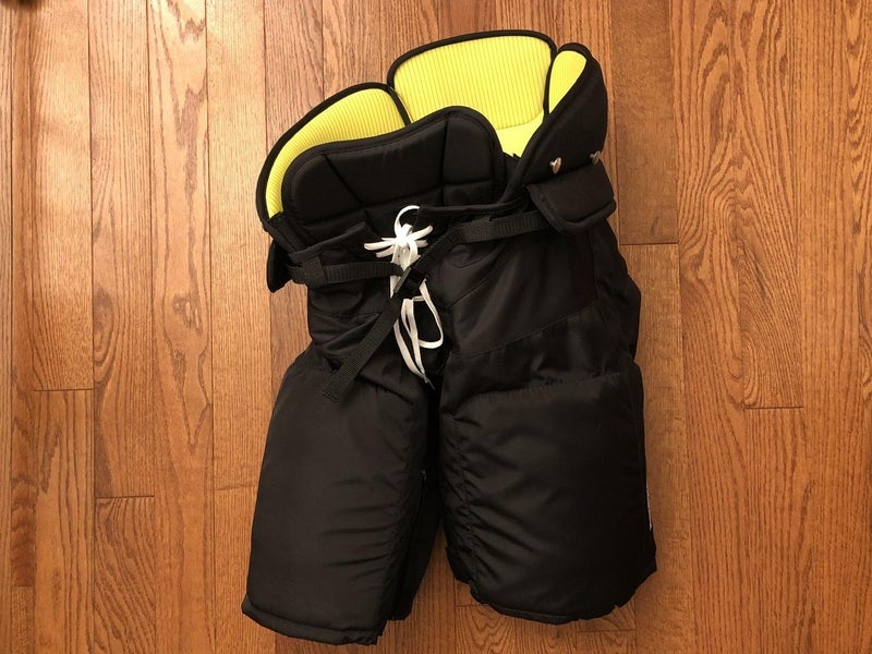 LIKE NEW Black Senior Medium Warrior Franchise Hockey Pants Pro Stock Return NJD Devils
