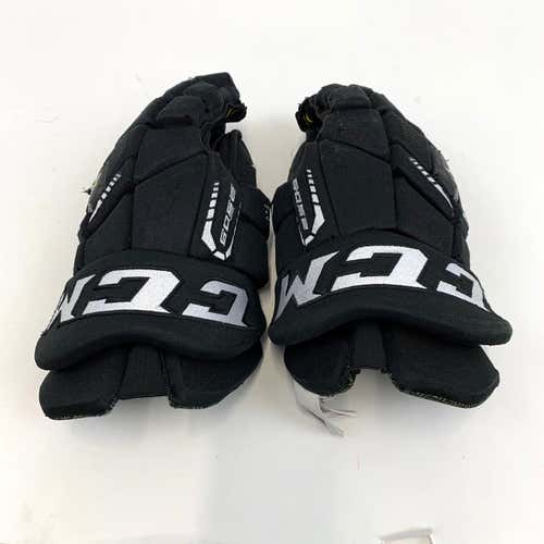 Used | Black CCM Tacks 6052 Gloves | 14” | #EQ616