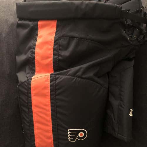 Philadelphia Flyers Black Senior Extra Large CCM HPUCLP Pro Stock Hockey Pants