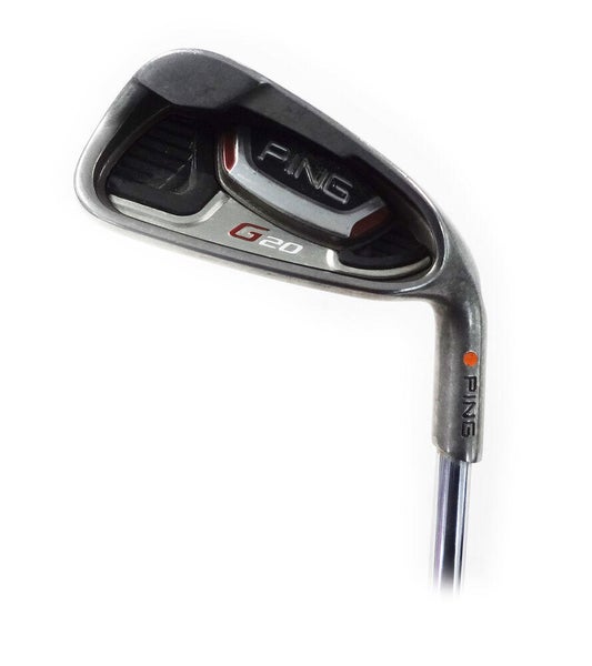 Ping G20 4-PW Orange Dot Iron Set Steel CFS Stiff Flex FIRM PRICE