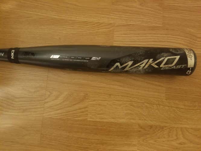 USSSA Certified 2018 Easton Composite Mako Beast Bat (-10) 20 oz 31"