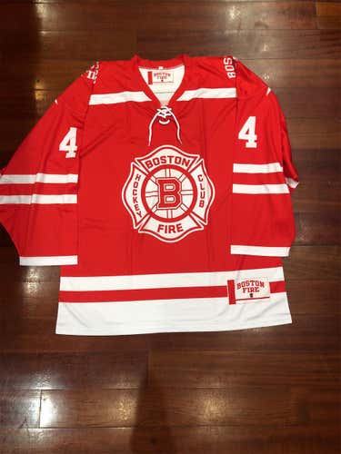 Boston Fire Hockey Jersey Size XL