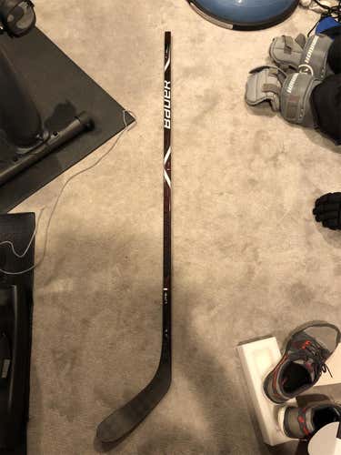 Senior Right Handed Bauer ADV Toe Pro Stock Hockey Stick