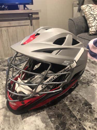 Gray Adult Player Cascade S Helmet