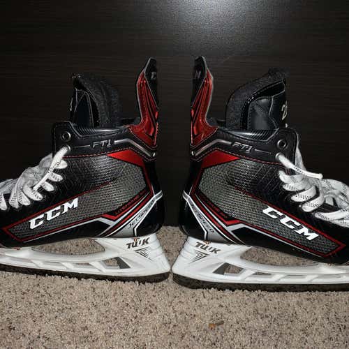 Senior CCM JetSpeed FT1 D&R (Regular) Pro Stock Size 9.5 Hockey Skates