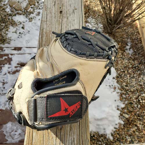 Gray All Star Right Handed Catcher's CM1010 PRO Baseball Glove 31.5"