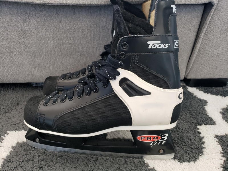 New Senior CCM Tacks Classic Pro Hockey Skates D&R (Regular) Pro Stock Size 10
