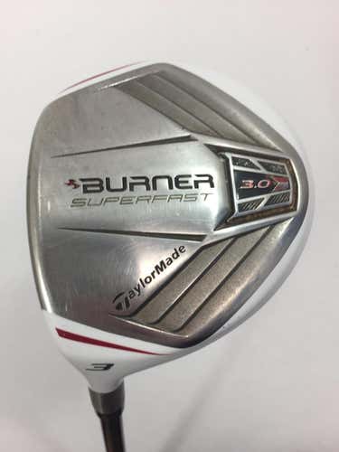 Used Taylormade Burner Superfast 3.0 3 Wood Graphite Regular Golf Fairway Woods