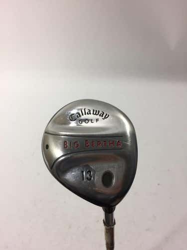 Used Callaway Big Bertha 3 Wood Steel Uniflex Golf Fairway Woods
