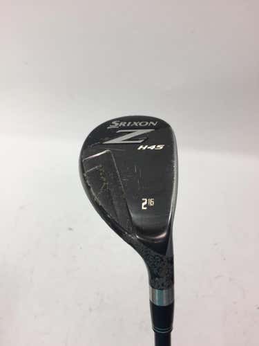 Used Srixon Z-h45 2 Hybrid Graphite Stiff Golf Hybrids