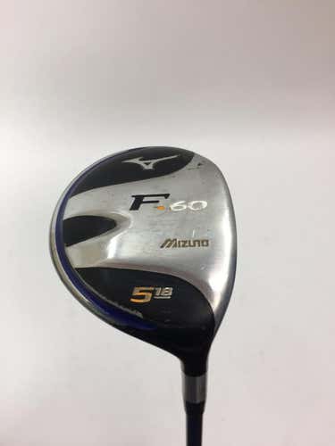Used Mizuno Usa F60 5 Wood Graphite Regular Golf Fairway Woods