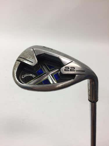 Used Callaway X 22 Sand Wedge Steel Regular Golf Wedges