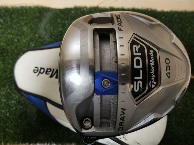 Taylormade SLDR 430 Driver 10.5 Degree Stiff Flex Left Handed LH w Headcover