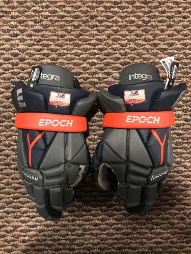 Gray  Player Epoch Integra 13" Lacrosse Gloves