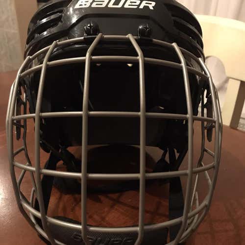 Black  Large Bauer IMS 5.0  Helmet