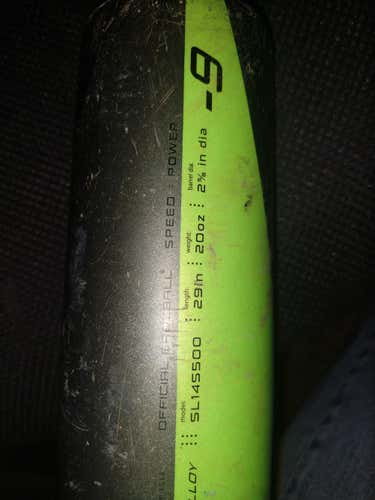Easton S500 29/20 USSSA Certified Alloy Bat (-9) 20 oz 29"