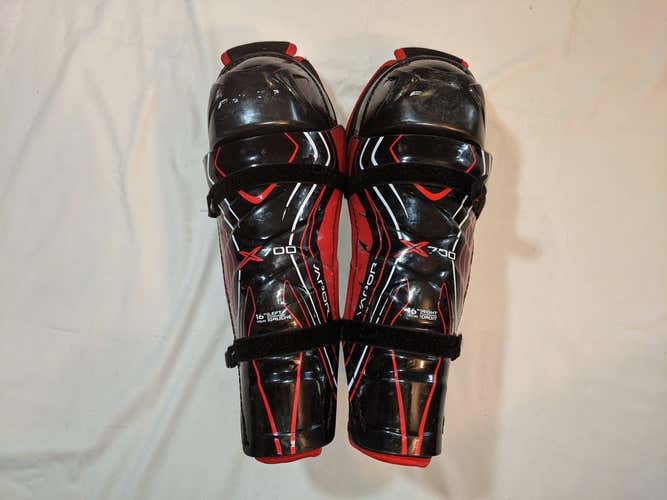 Used Bauer Vapor X700 16" Hockey Shin Guards