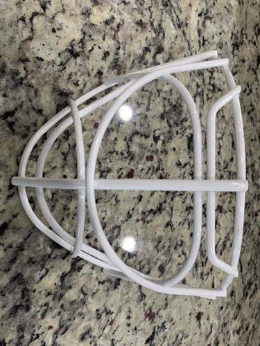 White Senior New Coveted a5 Goalie Mask