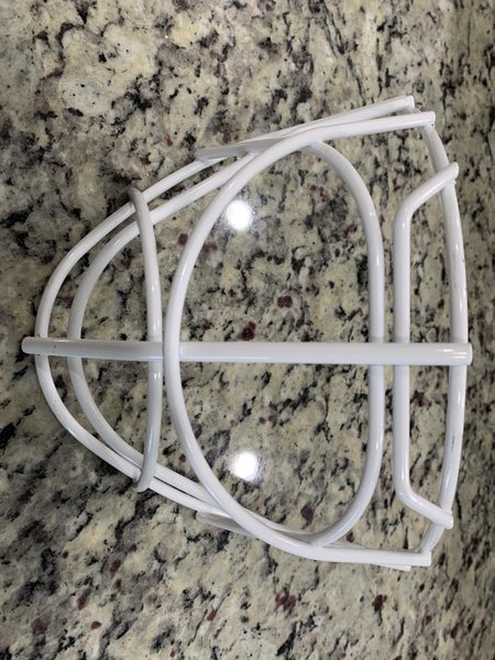 White Senior New Coveted a5 Goalie Mask