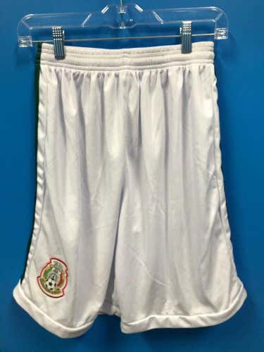 NEW Unbranded Soccer Shorts 'Seleccion Nacional de Mexico' White Green 2XL XXL