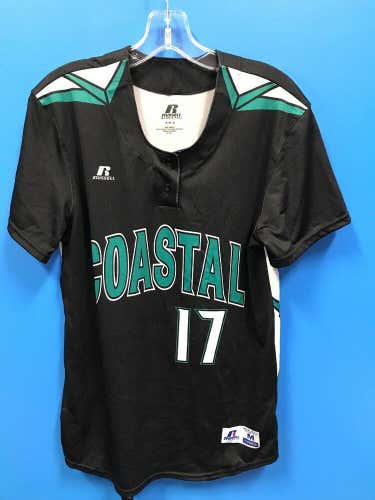 NEW Russell Athletic Women's Coastal Carolina Softball Jersey Black Size Medium  *FIRM PRICE*