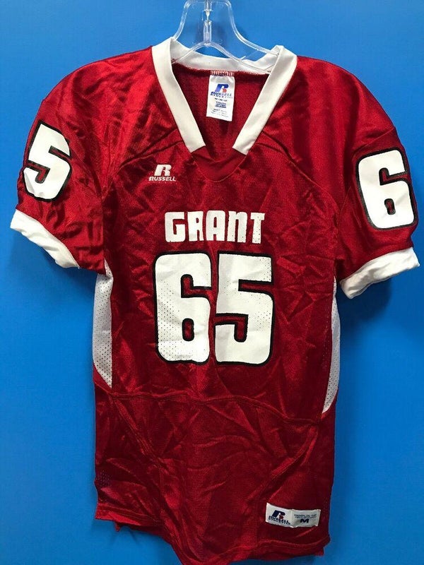 NEW Russell Athletic Youth Boy's Grant Football Uniform Jersey Color Red Size M