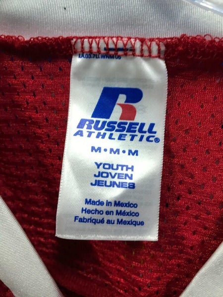 Vintage Dodgers Russell Athletic Baseball Jersey Youth Medium Made