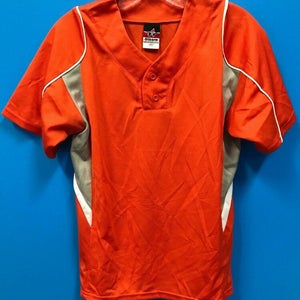 NEW Alleson Athletic Youth Softball Uniform Jersey Color Orange Size M Medium