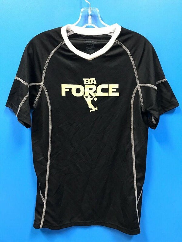 NEW High Five Adult's BA Force Soccer Jersey Size S Small Color Black White NWOT