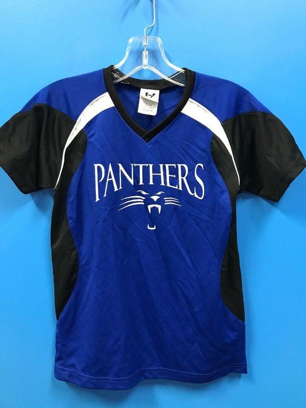 NEW High Five Youth Panthers Soccer Jersey Size M Medium Color Blue Black White