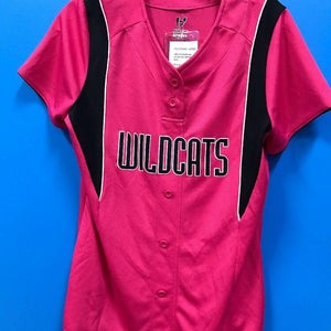 NEW High Five Women's Wildcats Softball Jersey Color Pink Black Size M Medium