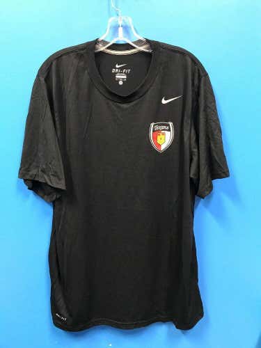 NEW Nike 100% Polyester Dri-Fit Adult's Texans Soccer Shirt Color Black Size XL  *FIRM PRICE*