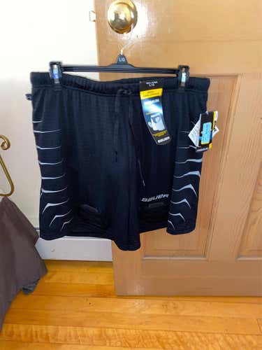 Black Men's Large Bauer Compression