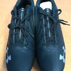 NIB Under Armour UA Nitro Low MC Size 13 US Football Cleat Shoe Black/White NEW