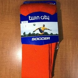 NEW Twin City Knitting Soccer Youth Socks OSC Size Extra Small XS Color Orange      *FIRM PRICE*