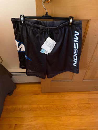 Black Men's Large Bauer Compression