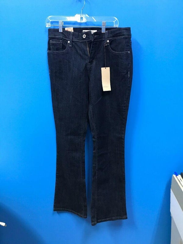 Levi Strauss 515 Bootcut Dark Blue Jeans, 8 Medium, E-1-0083
