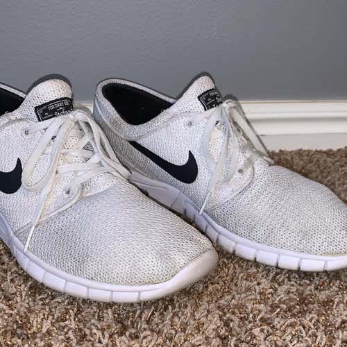 White Nike Janoski Air Max