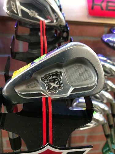 Callaway Golf X Forged 2009 5 Iron, LH Callaway NS Pro R Flex Steel 38" #1372 Firm Price