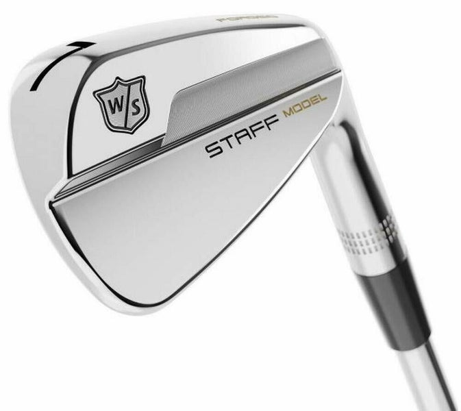 Wilson Staff Golf Staff Model Forged Blades Stiff Flex True Temper Dynamic Gold  *FIRM PRICE*