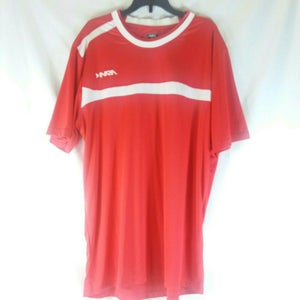 Inaria Tech play Mens Large Red Soccer Jersey NEW