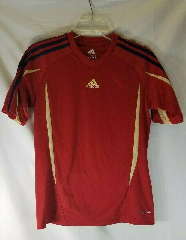 Adidas Red/Blue/Gold Soccer Jersey Mens Small NWOT NEW