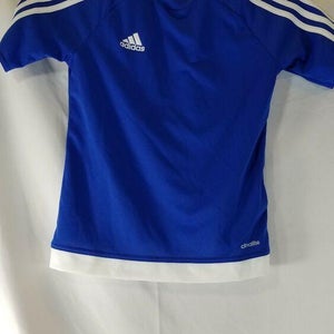 Adidas Youth Small Blue Soccer Jersey NEW  *FIRM PRICE*