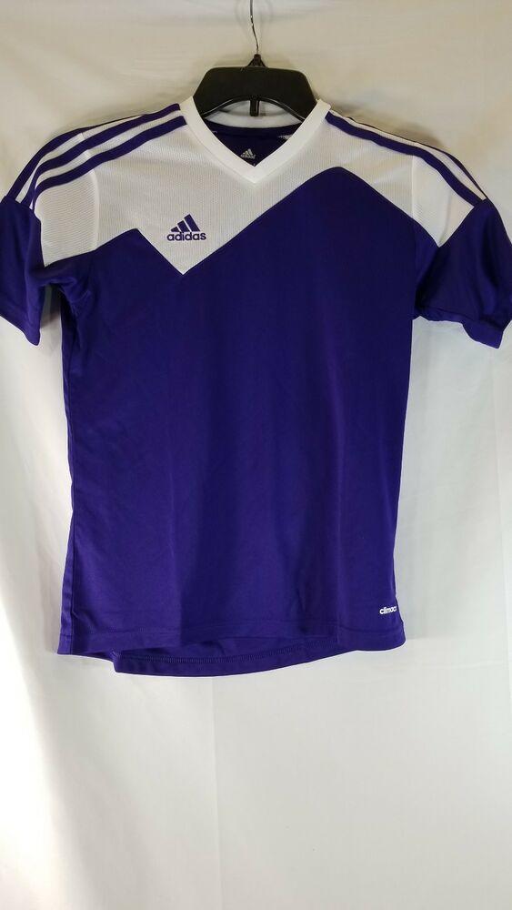 Adidas Purple Soccer Jersey Shirt Youth 